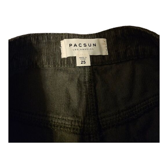Pacsun Size 25 Dark Green Mini Skirt - Picture 4 of 7